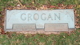 Grogan, Francis L and DesLaurier, Yvonne - Shared headstone at Rose Hill Cemetery, Elm Street, Rocky Hill, CT - Photo contains GPS coordinates of grave