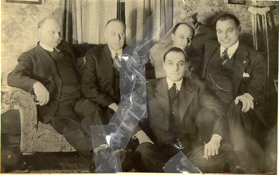 The Five Nichols Brothers around 1933