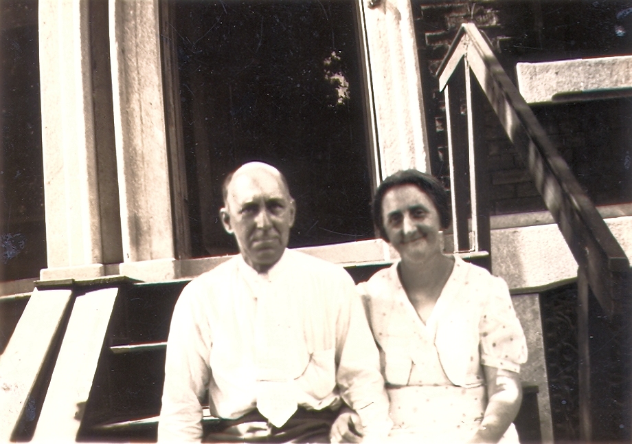 Ernest John Rudolph and his second wife Maude Gertrude Pindell