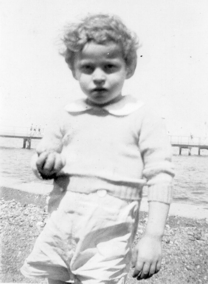 Robert Ernest Rudolph at 2 years 10 months