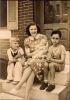 John Mason Rudolph Jr. (right) with first cousins Richard Stroup and baby Milton Stroup, and their mom Vera Price