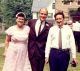 Betty, Charles and Frank Thorpe on 7 Jun 1964